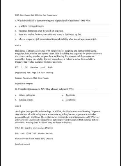 Foundations of Mental Health Care 8th Edition by Morrison-Valfre - Test Bank